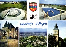 CPSM Ayen Village De Vacances Val La Table D'Orientation