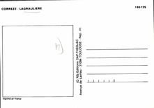 CPSM Correze Lagrauliere blasons adhesifs