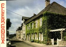 CPSM Clergoux La Rue Principale
