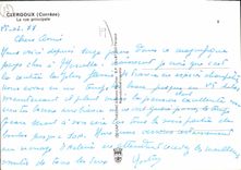 CPSM Clergoux La Rue Principale