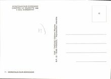 CPSM près D'Argentat Camping Le Vaurette