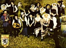 CPSM Groupe Folklorique Lou Baladours De Naves