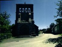 CPSM Saint Merd De Lapleau L'Eglise Et Son Porche