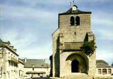 CPSM Saint Privat Eglise