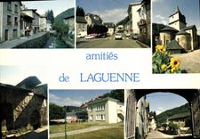 CPSM Laguenne amitiés