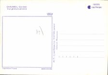 CPSM Chaumeil Vue Generale Aerienne