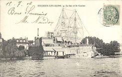 CPA Enghien Les Bains Le Lac Et Le Casino