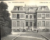 CPA Enghien Les Bains L'Hotel De Ville