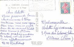 CPA Cabourg La Piscine Et La Plage