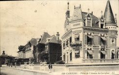 CPA Cabourg Villas De I'Avenue Du Carrefour