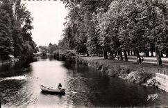 CPA Caen Les Rives De I'Orne