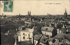 CPA Caen Vue Generale