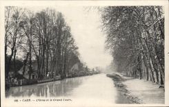 CPA Caen L'Orne Et Le Grand Cours