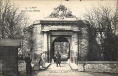 CPA Caen Caserne Du Château