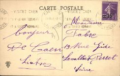 CPA Caen Eglise St Pierre