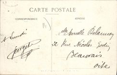 CPA Caen Entree Du Château