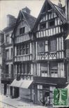 CPA Caen Maisons De La Rue Saint Pierre