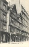 CPA Caen Les Maisons De Bois