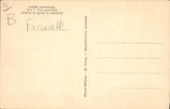 CPA Caen Vue Generale avant et après la bataille