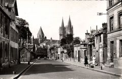 CPA Caen Rue Saint Manvieux