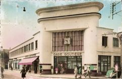 CPA Caen Entree De La Gare Routiere