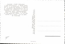 CPSM Caen collège gare poste