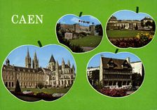 CPSM Caen Normandie Le Chateau Cree en 1060