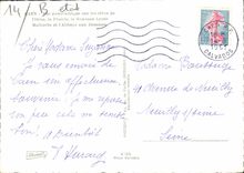 CPSM Caen Vue Panoramique Sur Les Rives De I'Orne lycée Malherbe