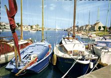 CPSM Courseulles Sur Mer Le Bassin De Plaisance