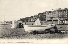 CPA Trouville Hotel Des Roches Noires