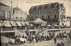 CPA Trouville Sur Mer Le Grand Salon