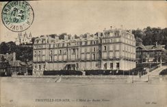 CPA Trouville Sur Mer I'Hotel Des Roches Noires