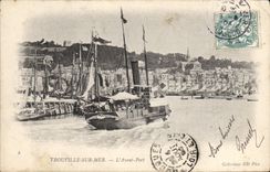 CPA Trouville Sur Mer L'Avant Port
