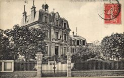 CPA Deauville Sur Mer L'Hotel De Ville