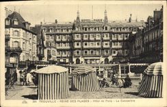 CPA Trouville Reine Des Plages Hotel De Paris La Cancaniere