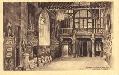 CPA Honfleur Musee Du Vieux Honfleur Interieur De L'Eglise