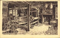 CPA Honfleur Musee Du Vieux Honfleur Chez Le Tisserand