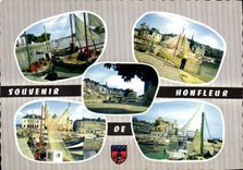 CPSM Honfleur souvenir