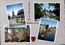 CPSM Honfleur souvenir