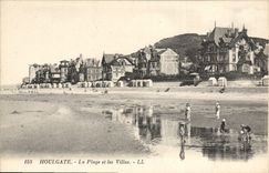 CPA Houlgate La Plage Et Les Villas