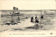 CPA Houlgate Les Bains De Mer à la corde
