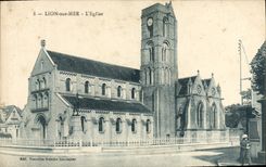 CPA Lion Sur Mer L'Eglise