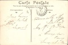 CPA Lisieux Vue Sur La Touques Et l'église