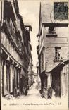 CPA Lisieux Vieilles Maisons Rue De La Paix