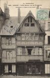 CPA Lisieux Vieille Maison Rue Des Boucheries