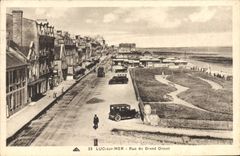 CPA Luc Sur Mer Rue Du Grand Orient