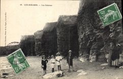CPA Luc Sur Mer Les Falaises