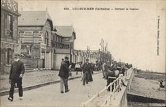 CPA Luc Sur Mer Devant Le Casino