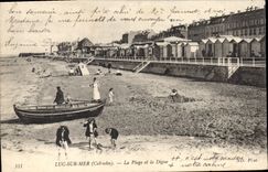 CPA Luc Sur Mer La Plage Et La Digue