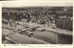 CPA Ouistreham Riva Bella panorama de la ville